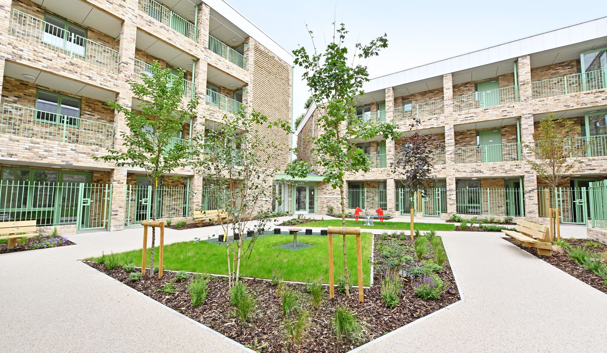 Regency Court courtyard